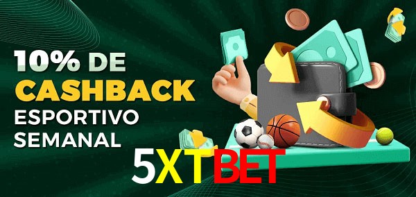 10% de bônus de cashback na 5XTBET