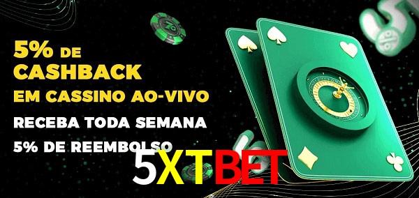 Promoções do cassino ao Vivo 5XTBET